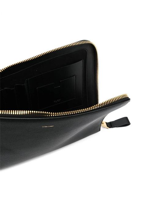 zip-around leather case Tom Ford | H0355LCL213G1N001